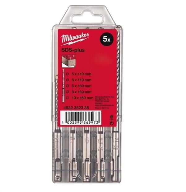 Milwaukee Sds-Plus Matkap Uç Set 5 Parça 4932352338