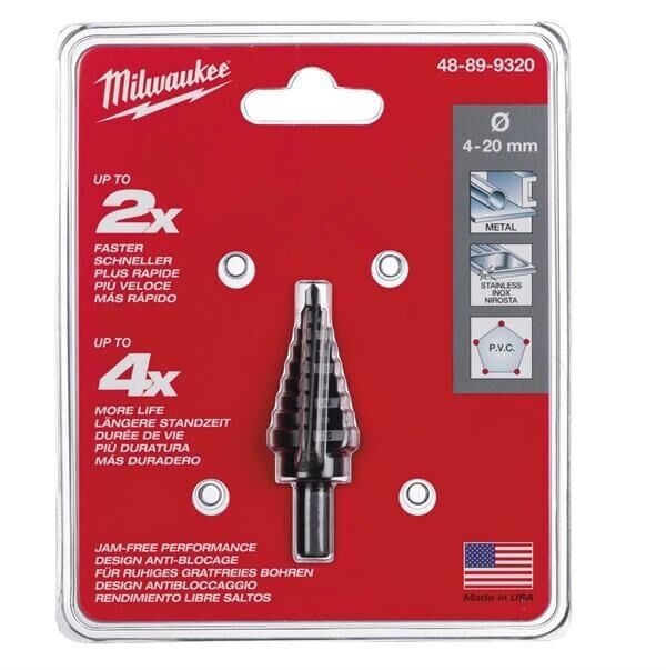 Milwaukee Kademeli Matkap Ucu 4-20 MM 48899320