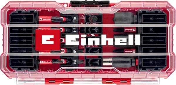 Einhell S-Case 28 Parçalı Darbeye Dayanıklı Uç Seti (25 Mm Uç, 50 Mm Uç, 60 Mm Uç Tutucu, Lokma Anahtar Uçları, Saklama Kutusu Dahil) Bits Uç Seti-108703