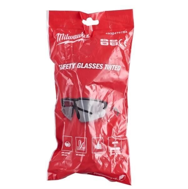 Milwaukee Geliştirilmiş Koruyucu Gözlük Siyah 4932478764