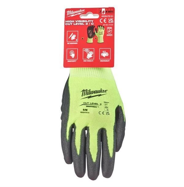 Milwaukee 3.Derece Kesik Koruyucu Eldiven 11/XXL 4932478134