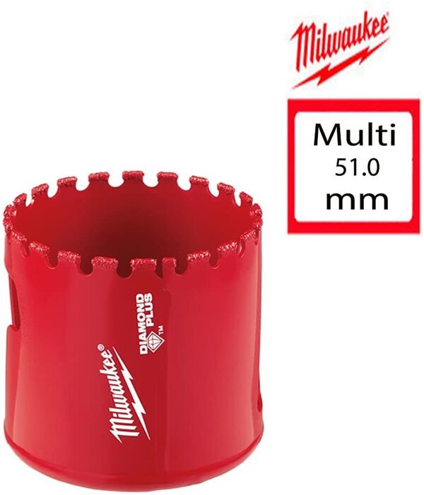 Milwaukee Diamond Plus Elmas Panç 51 mm 49565645