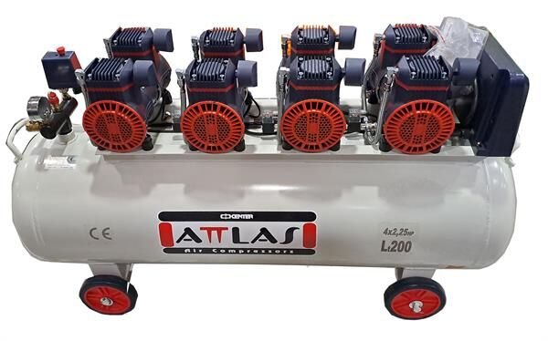 Attlas 200 LT 9 HP Sessiz Monofaze Kompresör SC80200