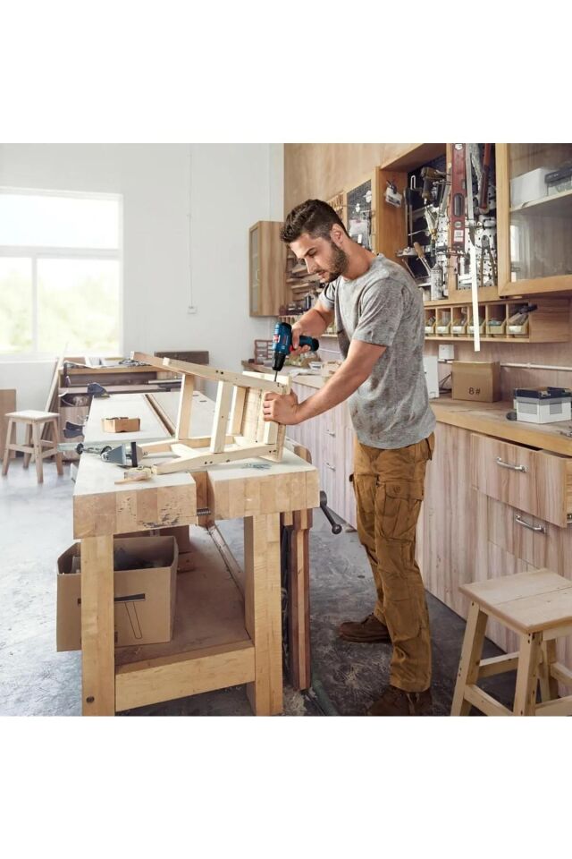 Bosch GSR 120-LI 12 Volt 1,5 Ah Çift Akülü Delme/Vidalama - Çantalı