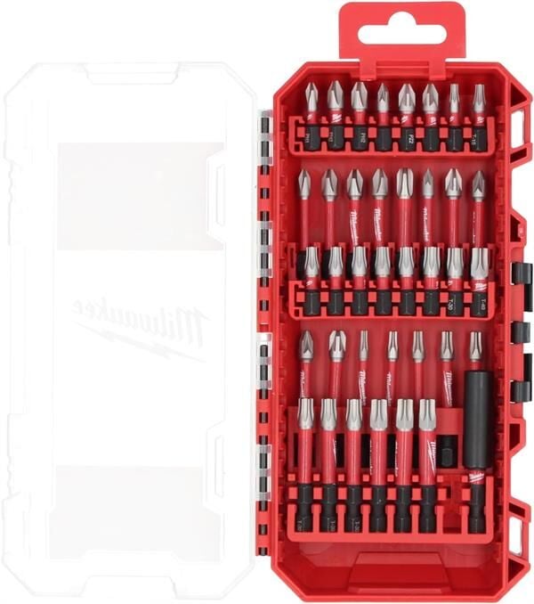 Milwaukee Shockwave Bits Uç Seti 38 Parça Yeni Kutu T4932492009