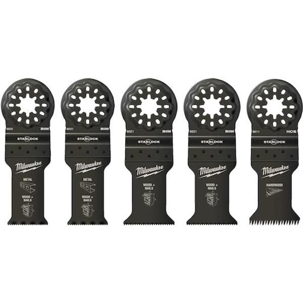 Milwaukee Omt SL Ahşap / Bi-Metal Testere Bıçağı Set 5 Parça 48906115