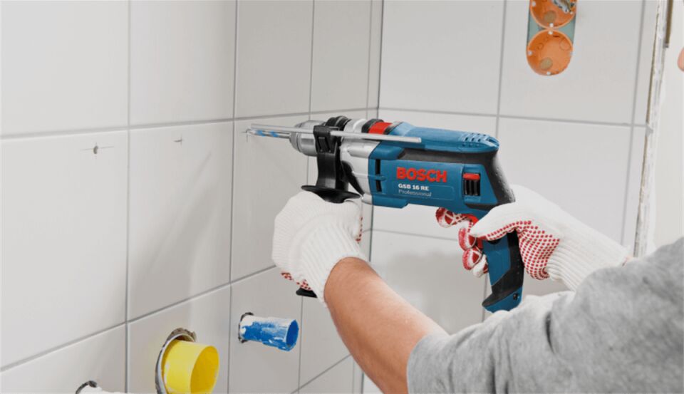 BOSCH GSB 16 RE Darbeli Matkap 750 W