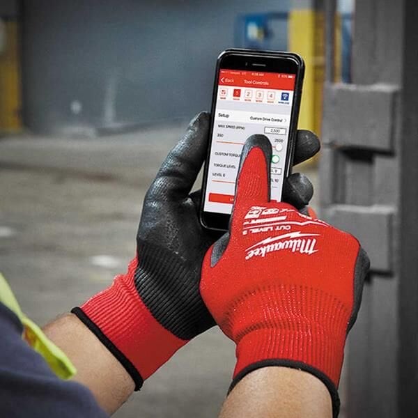 Milwaukee 3. Derece Kesik Korumalı Nitril Eldiven No:8 4932471420