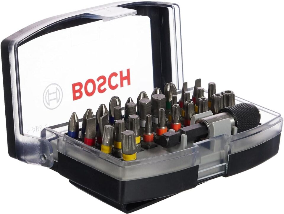 Bosch 32 Parça Vidalama Ucu Aksesuar Seti 2607017319