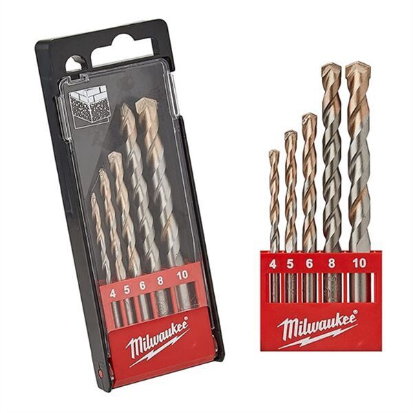 Milwaukee Beton Matkap Ucu Seti 5 Parça