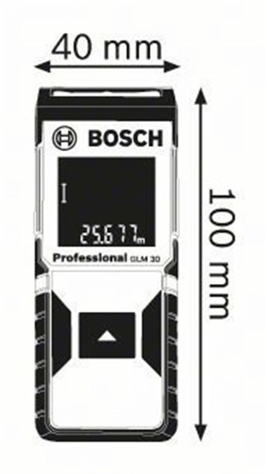 Bosch GLM 30 Lazerli Uzaklık Ölçer Professional 30 Mt.