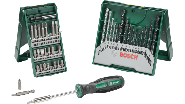 Bosch X-Line 15 Parça Delme+ 25 Parça Vidalama Ucu Seti + Tornavida 2607017655