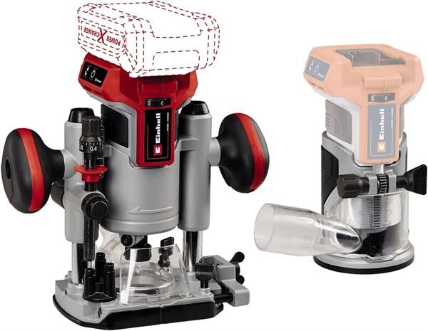 Einhell TP-RO 18 SET Lİ BL Solo Kömürsüz Akülü Dik Ve Kenar Freze 4350410