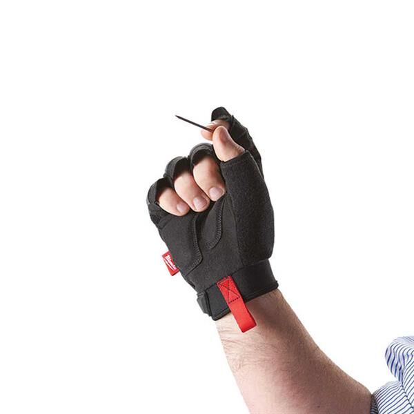 Milwaukee Ağır Hizmet Tipi İş Eldiveni Parmaksız 9 Beden L 48229742