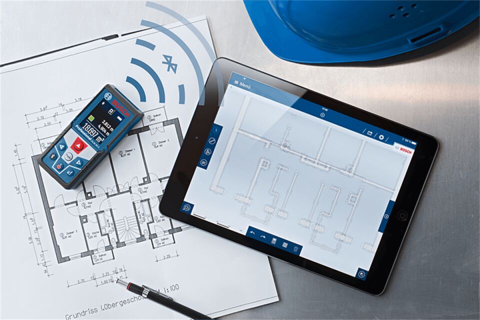 Bosch GLM 50 C Lazerli Uzaklık Ölçer Professional 50 Mt.