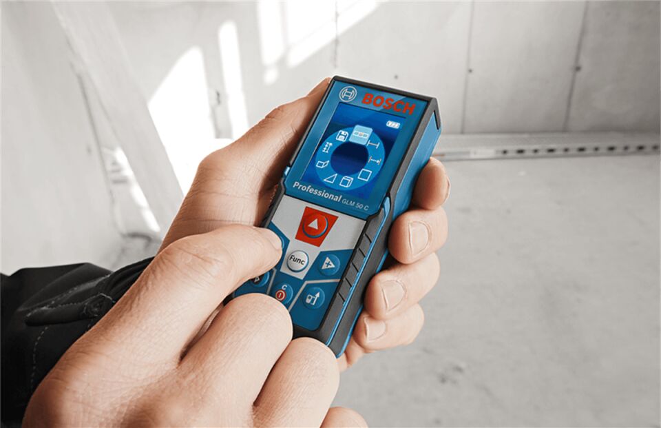 Bosch GLM 50 C Lazerli Uzaklık Ölçer Professional 50 Mt.