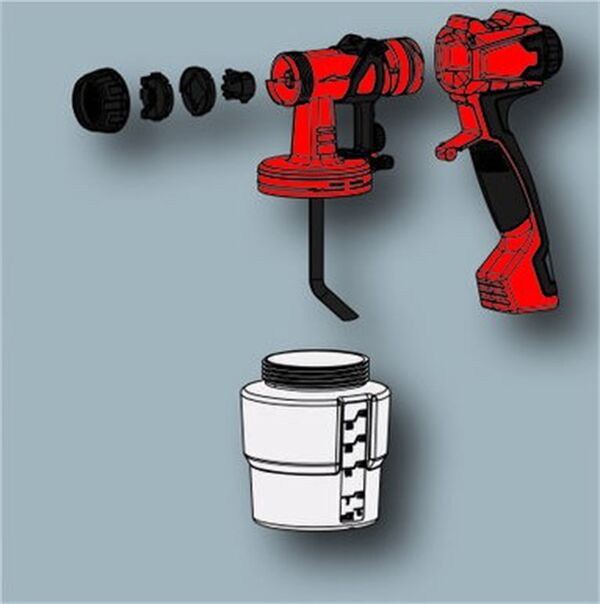 Einhell TC-SY 700 S Sprey Boya Sistemi 4260020