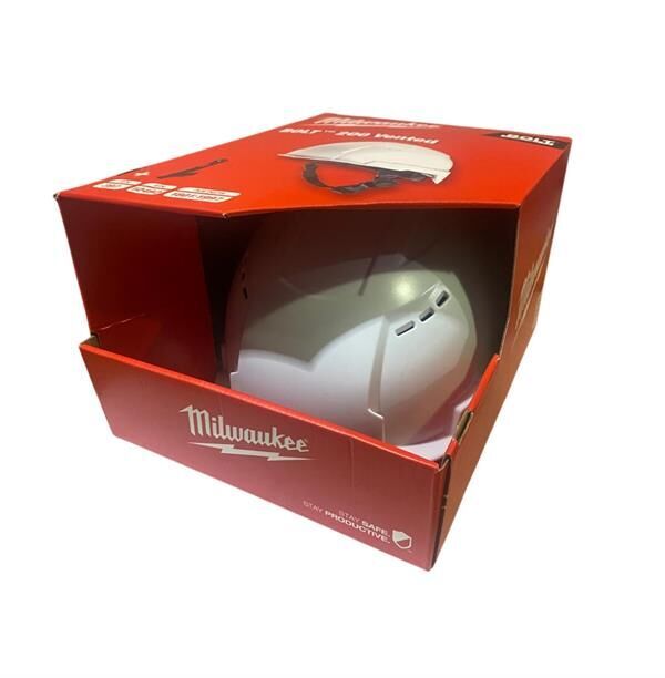 Milwaukee Bolt200 Beyaz Baret (Hava Delikli) 4932478141