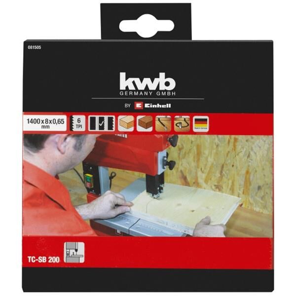 Einhell TC-SB 200 İçin Şerit Testere Bıçağı 081505