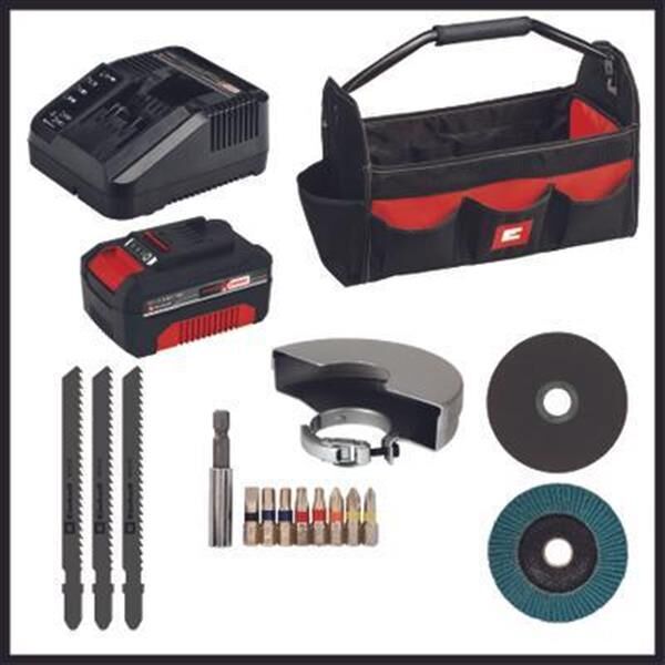 Einhell TE-TK 18/3 Li Kit (Js+Cd+Ag) Akülü Combo Alet Seti 4257241