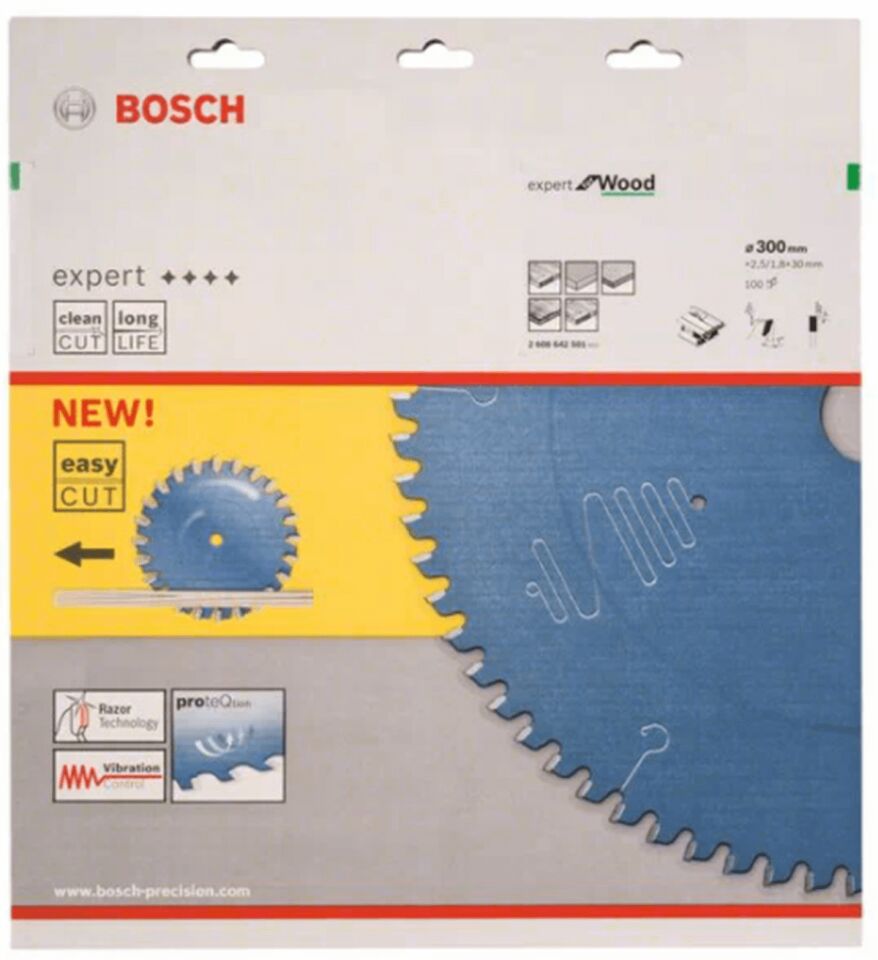 Bosch Daire Testere Bıçağı 300x 2,5/1,8x30mm 100 Diş