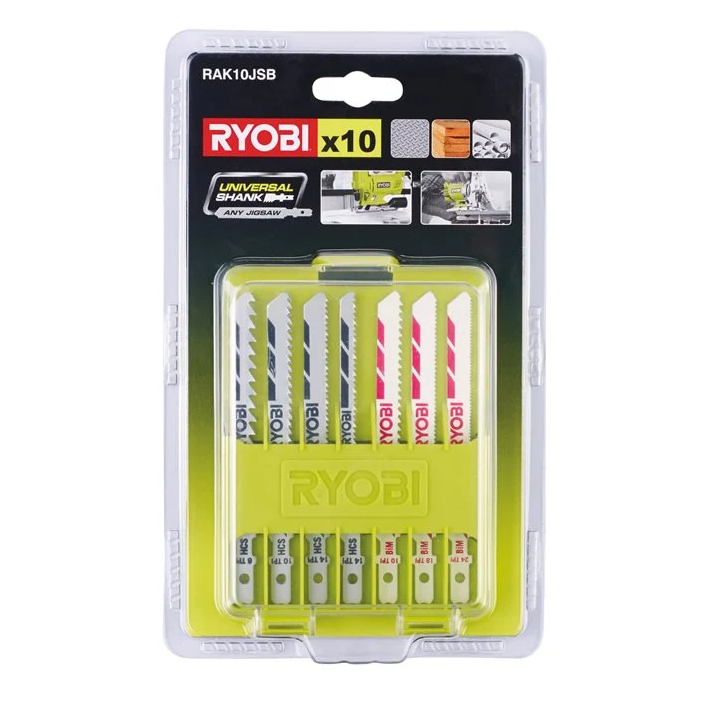 Ryobi RAK10JSB 10 Parça Dekupaj Bıçağı 5132002702