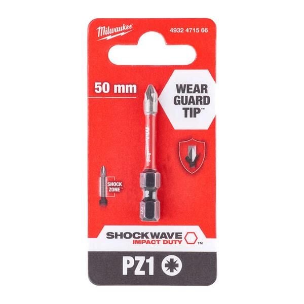 Milwaukee Bits Uç PZ1 50 MM 4932471566