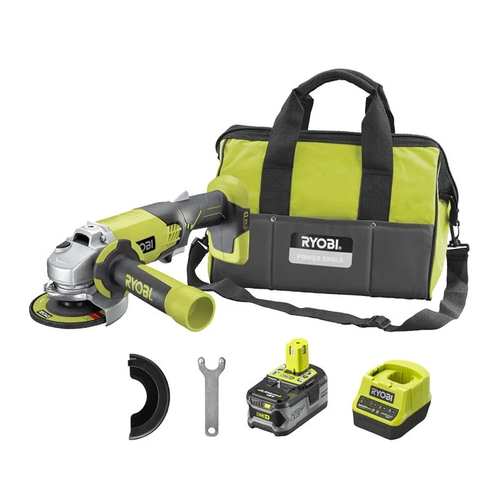 Ryobi R18AG-140S 18V 1x 4.0 Ah Li-On Akülü Taşlama 5133004301