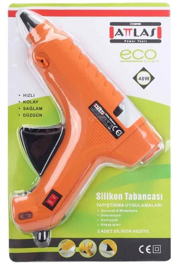 Attlas Mum Silikon Tabancası 40 W Eco St 41