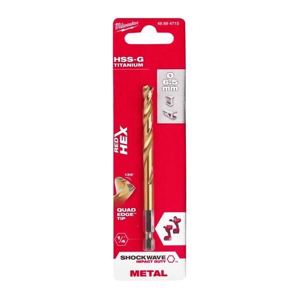 Milwaukee Metal Matkap Ucu Hex Girişli 6.5mm 48894715