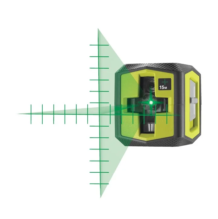 Ryobi RBCLLG2 15m Yeşil Çapraz Lazer Metre 5133005497