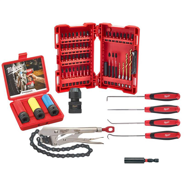 Milwaukee Otomotiv Set 4932471967
