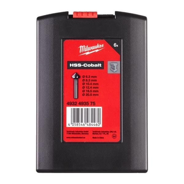 Milwaukee Havşa Matkap Ucu Seti Hss Co 6 Parça 4932493575