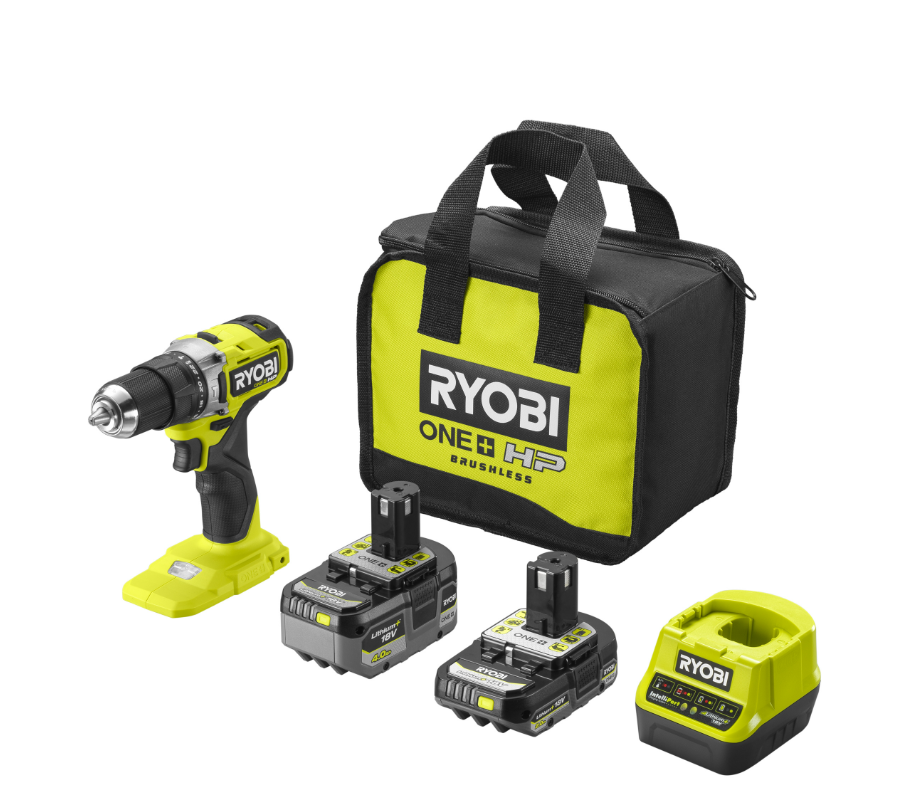 Ryobi RPD18C-242S 18 V 1x 4.0 Ah 1x 2.0 Ah One+Kömürsüz Akülü Darbeli Matkap 5133004983