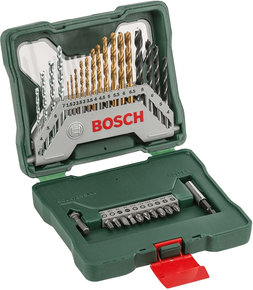 Bosch X-Line Delme Ve Vidalama Ucu Seti Titanyum 30 Parça 2607019324