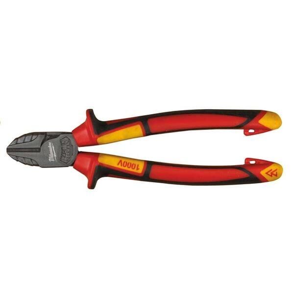 Milwaukee 180 Mm Ağır Hizmet Tipi VDE Elektrikçi, İzoleli Yan Keski  4932464568