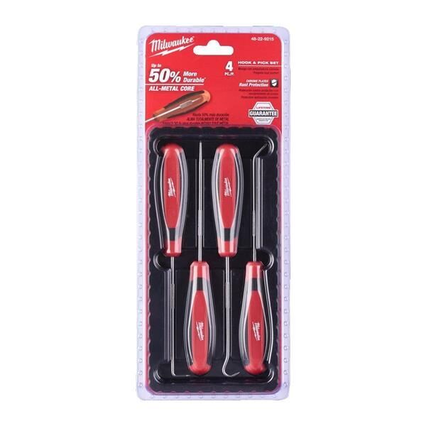 Milwaukee Conta Keçe Sökücü Kanca Set 4 Parça 4932499471