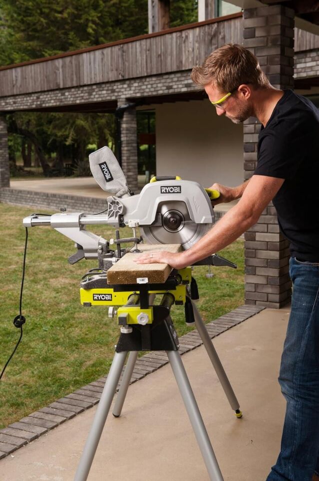 Ryobı Kızaklı Lazerli Zıvanalı Gönye Kesme 305 Mm EMS305RG 5133002861