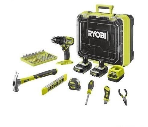 Ryobi RPD18-2C20TAH 18v 2x 2.0 Ah Li-On Akülü Darbeli Matkap Set 5133005813
