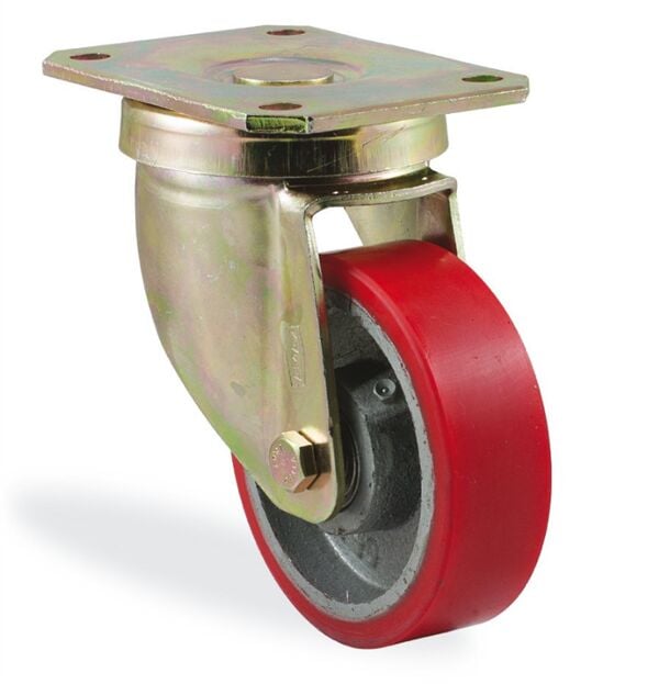 Kama Ağır Hizmet Döküm Döner Teker 100x35 4102