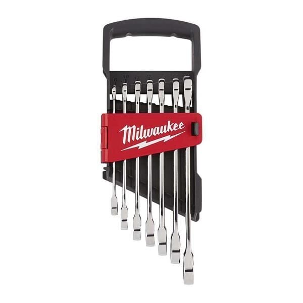 Milwaukee Kombine Anahtar Seti Cırcırlı 7 Parça 4932464993