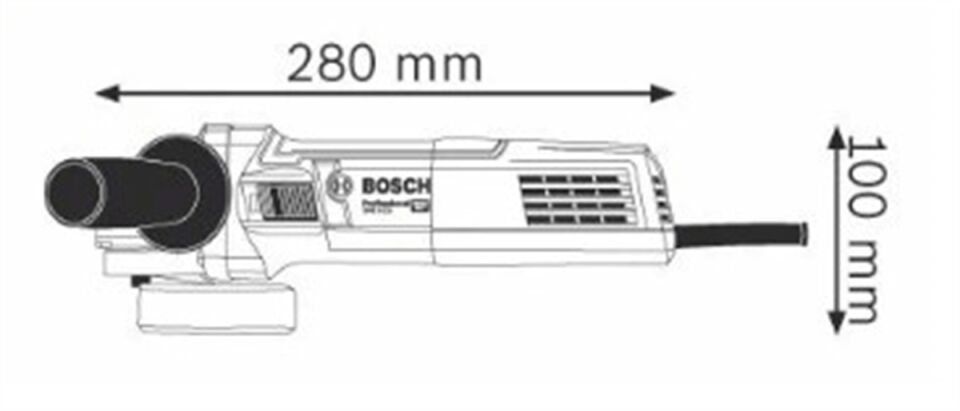 Bosch GWS 9-115 Professional Taşlama Makinesi