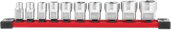 Milwaukee 3/8\'\' Lokma Seti 10 Parça  (INCH) 4932492508