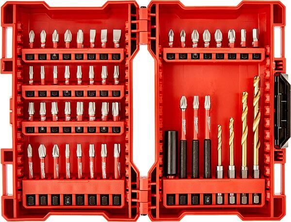 Milwaukee 48 Parça Shockwave Impact Duty Vidalama Bits Uç Seti 4932430906