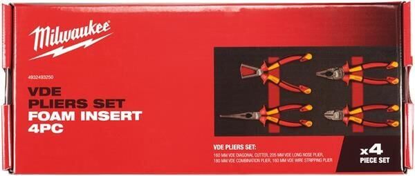 Milwaukee VDE 4 Parça Pense Seti 4932493250