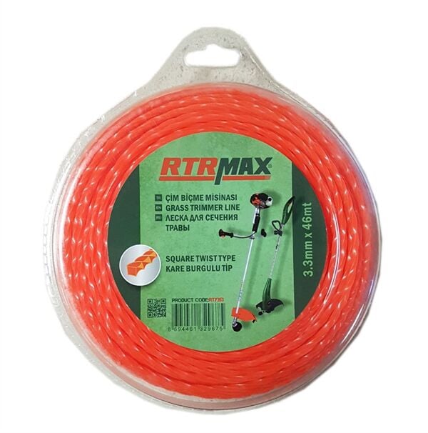 Rtrmax Çim Biçme Misinası Burgulu RTY353