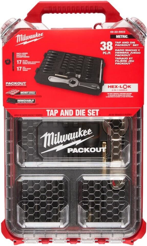 Milwaukee Kılavuz Açma Seti 38 Parça 4932498721