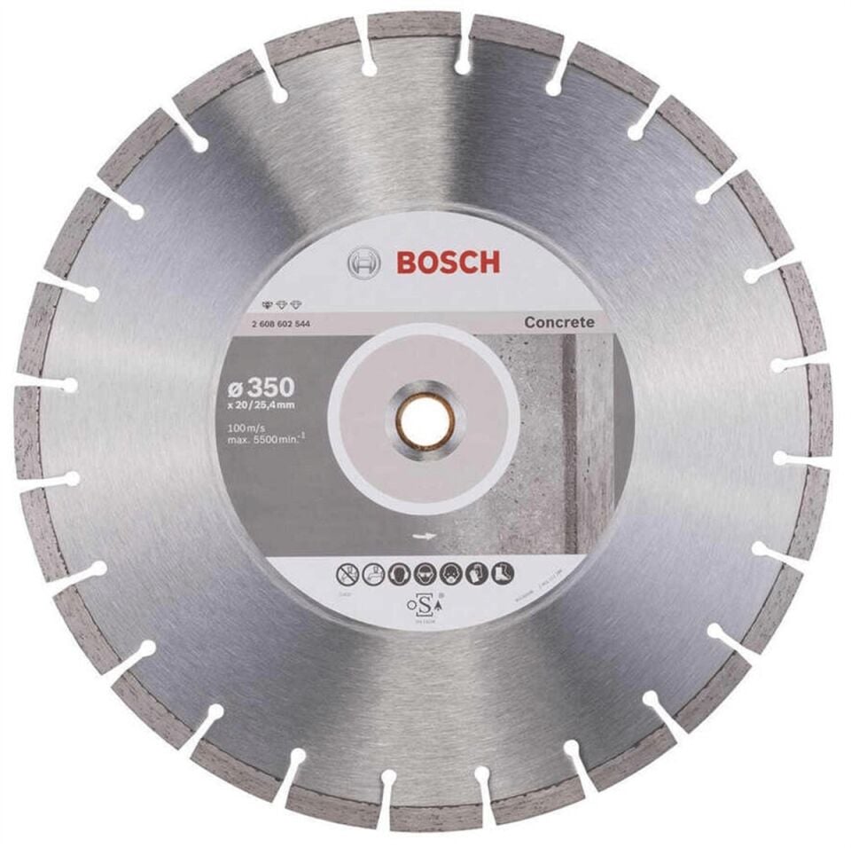 Bosch Standard Seri Beton İçin Elmas Kesme Diski 350 Mm