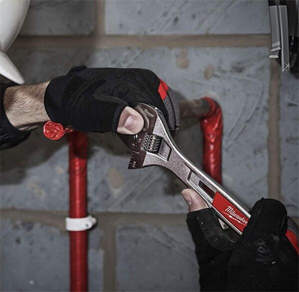 Milwaukee T48227408 Ağır Hizmet Tipi Kurbağacık Anahtarı 200Mm 8”