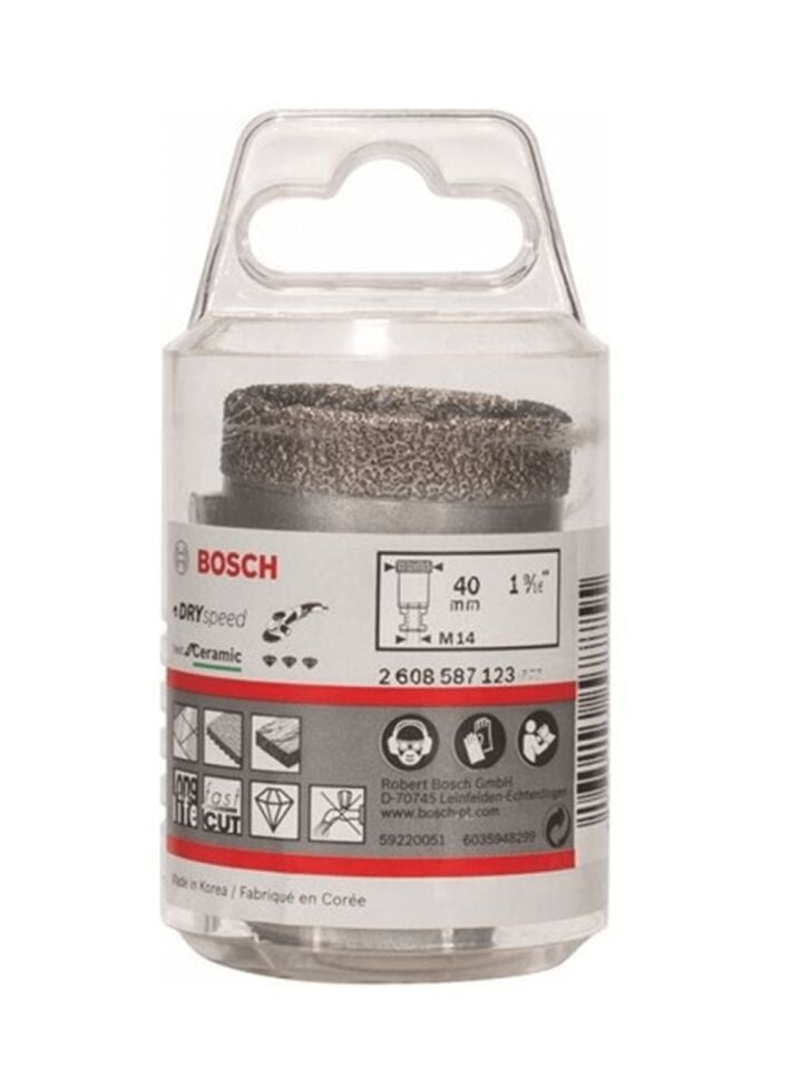 Bosch Kuru Elmas Delici Uç DrySpeed Best For Ceramic 40x35 mm 2608587123